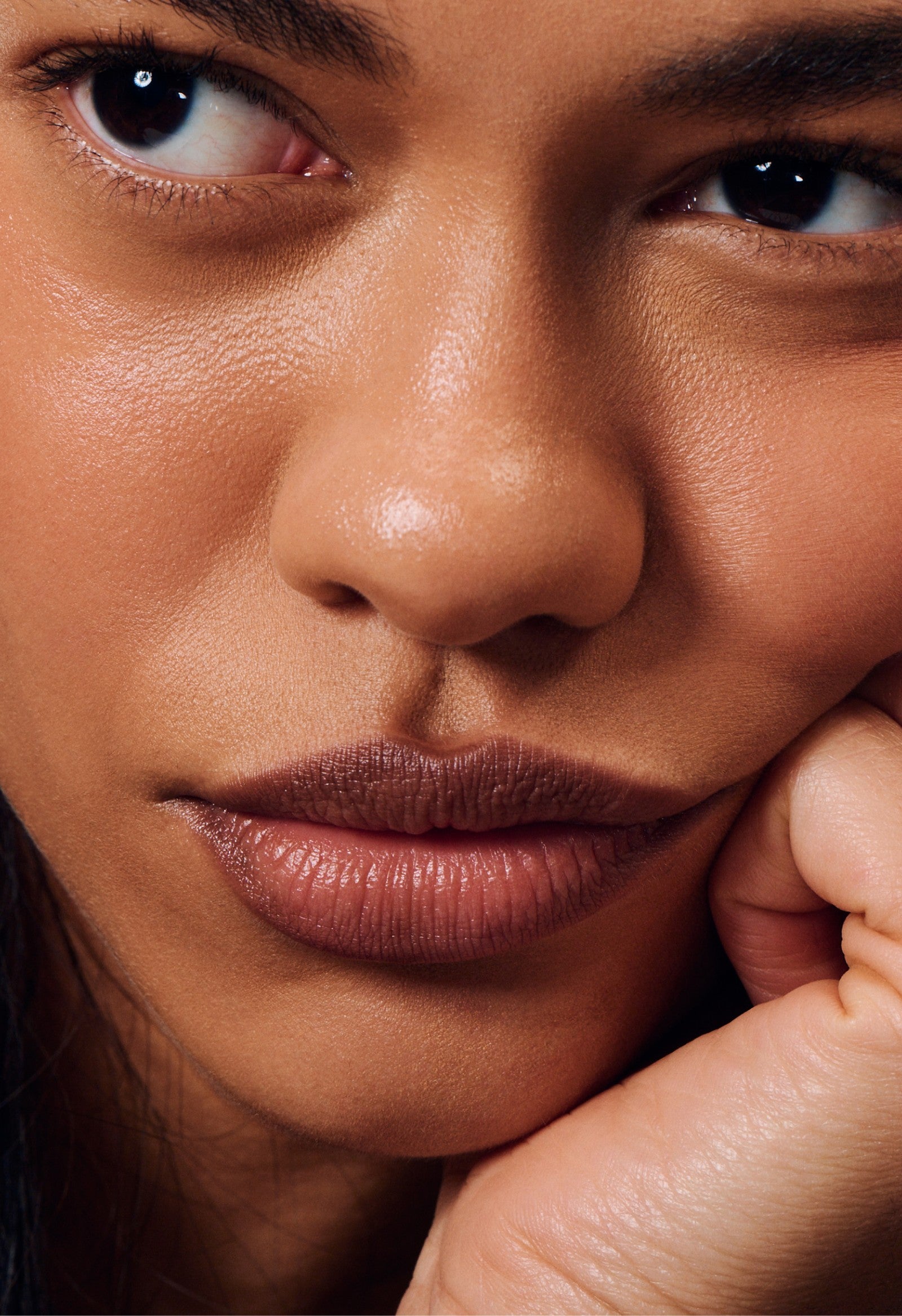 Alternative view of peptide lip shape stretch